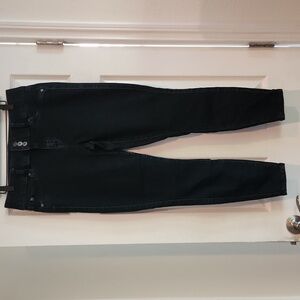 Torrid Sz 12 Regular Jegging black dark denim stretch preowned skinny jean EUC